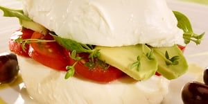 Photo de la Recette: Mozzarella Fresca Farcie