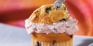 Muffin au Ricotta Tre Stelle® et Bleuets
