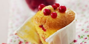 Photo de la Recette: Muffin aux Groseilles