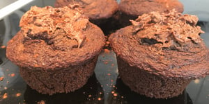 Photo de la Recette: Muffin Chocolat Caramel