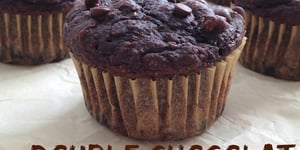 Photo de la Recette: Muffin Double Chocolat Zéro Culpabilité