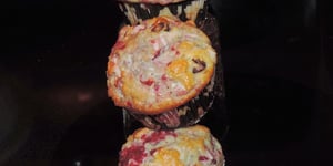 Photo de la Recette: Muffin Framboise Chocolat et Coconut