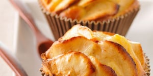 Photo de la Recette: Muffins Light aux Pommes