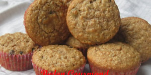 Muffins à L'avoine et aux Raisins de Lucie Boivin