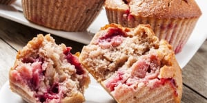 Photo de la Recette: Muffins à la Fraise