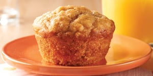 Photo de la Recette: Muffins au Beurre D'arachide et à la Banane