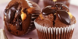 Photo de la Recette: Muffins au Chocolat Noir