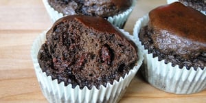 Photo de la Recette: Muffins au Chocolat sans Farine