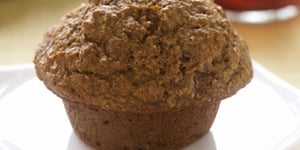 Photo de la Recette: Muffins au Son et aux Carottes