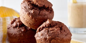 Muffins aux Bananes et Cacao