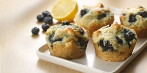 Muffins aux Bleuets et au Citron