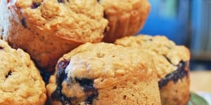 Photo de la Recette: Muffins aux Bleuets et au Citron