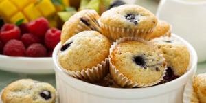 Muffins aux Bleuets Santé et Légers