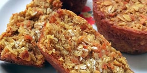 Photo de la Recette: MUFFINS AUX CAROTTES ET AVOINE