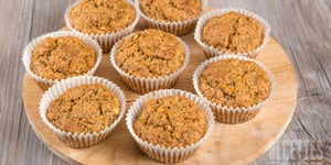 Muffins aux Carottes et Pommes pour Diabétiques