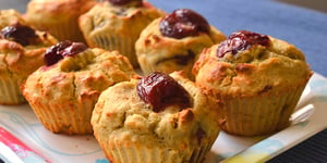 Muffins aux Cerises
