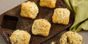 Photo de la Recette: Muffins aux Courgettes et au Fromage