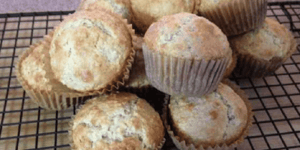 Muffins Banane-avoine