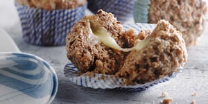Photo de la Recette: MUFFINS CHAUDS AU FROMAGE LE CABOURON