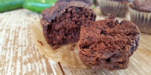 Photo de la Recette: Muffins Moelleux au Chocolat & Zucchini