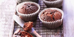 Photo de la Recette: Muffins Noisette-Nougat