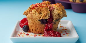 Muffins Protéines Explosion de Fruits