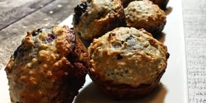 Photo de la Recette: Muffins Santé à L'avoine et aux Mures