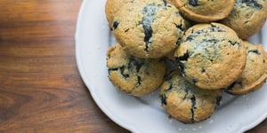 Photo de la Recette: Muffins Santé aux Bleuets