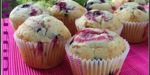 Photo de la Recette: Muffins Ultra Moelleux au Mascarpone & Fruits Rouges