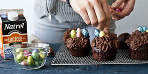 Photo de la Recette: Nids de Pâques Chocolatés