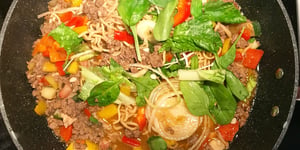 Photo de la Recette: Nouilles Asiatiques et Légumes