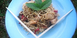 Photo de la Recette: Nouilles Chinoises au Poulet