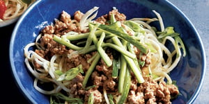 Photo de la Recette: Nouilles de Céleri-rave à la Sichuanaise