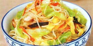 Photo de la Recette: Nouilles de Riz Sautées de Taiwan