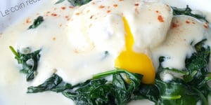 Photo de la Recette: Oeufs à la Florentine