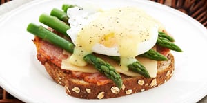 Photo de la Recette: Œufs Bénédictine avec Asperges