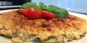 Photo de la Recette: Omelette Champignons Oignons et Fromage