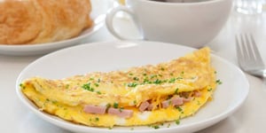 Photo de la Recette: Omelette Jambon Emmental