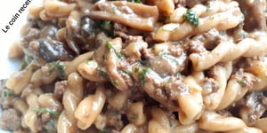 One Pot Pasta de Boeuf Stoganoff