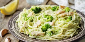 Photo de la Recette: One Pot Pasta Dinde, Brocolis et Chèvre