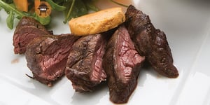Photo de la Recette: Onglet de Veau de Grain du Québec Grillé à L’échalote