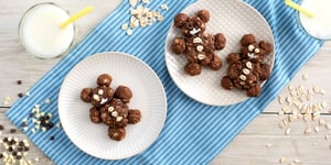 Photo de la Recette: Ours en Biscuit au Chocolat