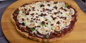 Photo de la Recette: Pâte à Pizza Keto Protéinée / Cétogène / LCHF / Sans Gluten