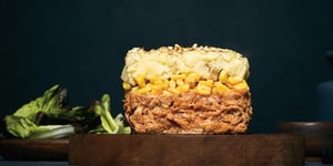 Pâté Chinois au Poulet BBQ Effiloché