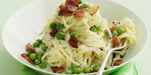 Pâtes à la Carbonara Légères