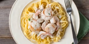 Photo de la Recette: Pâtes Alfredo Crémeuses aux Fruits de Mer