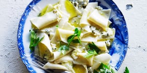 Photo de la Recette: Pâtes au Gorgonzola et Herbes Fraîches