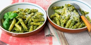 Photo de la Recette: Pâtes au Pesto Maison