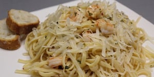 Pâtes aux Crevettes