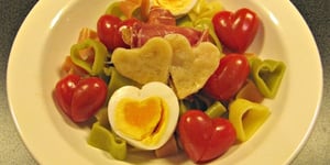 Photo de la Recette: PATES DE LA SAINT-VALENTIN